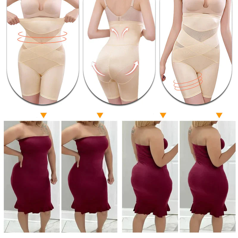 Super Cinta Short Magry Fit (Modeladora com Faixas de Alta Compressão)