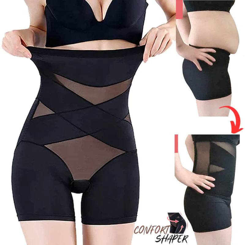 Super Cinta Short Magry Fit (Modeladora com Faixas de Alta Compressão)