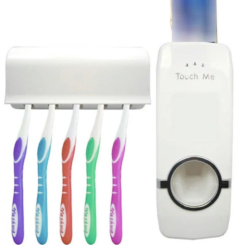 Dispenser E Base Para Escovas E Creme Dental