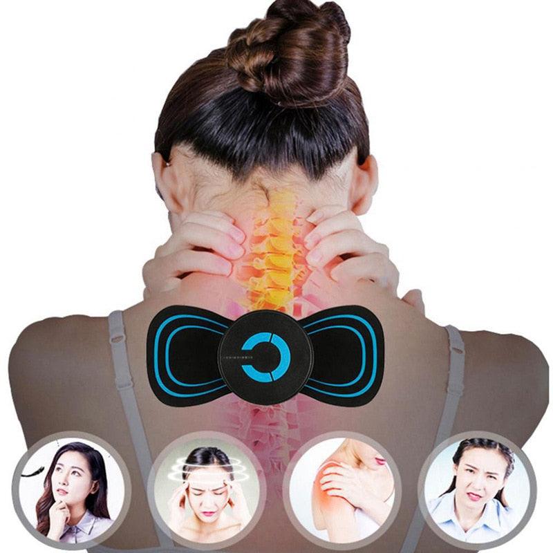 Massageador Elétrico para Costas e Pescoço - RelaxBody™ - Dia dia de Mulher