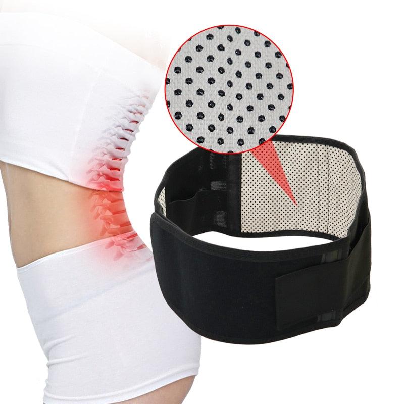 Cinto Turmalina Belt - Terapia Magnética de Auto-Aquecimento para Dores, Hérnia de Disco, Lombalgia, Fibromialgia - Dia dia de Mulher