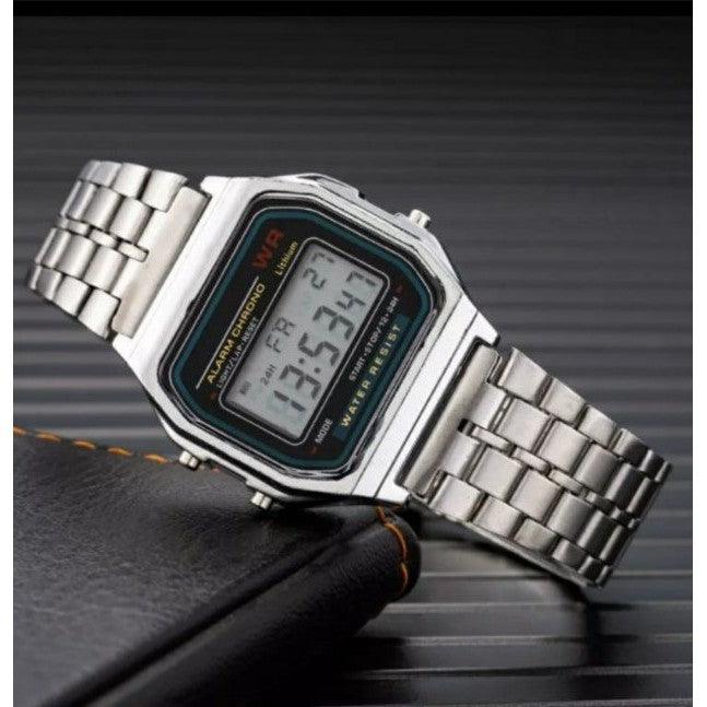 Relógio Unissex Digital Casio Vintage - Dia dia de Mulher