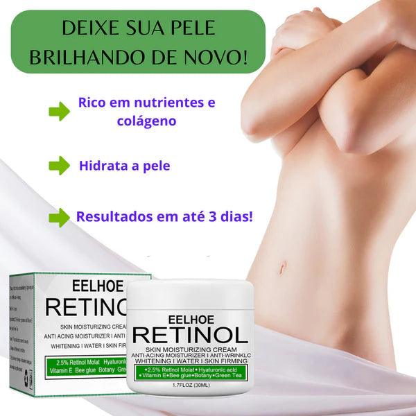 Creme Clareador de Axilas e Virilhas RETINOL - Dia dia de Mulher